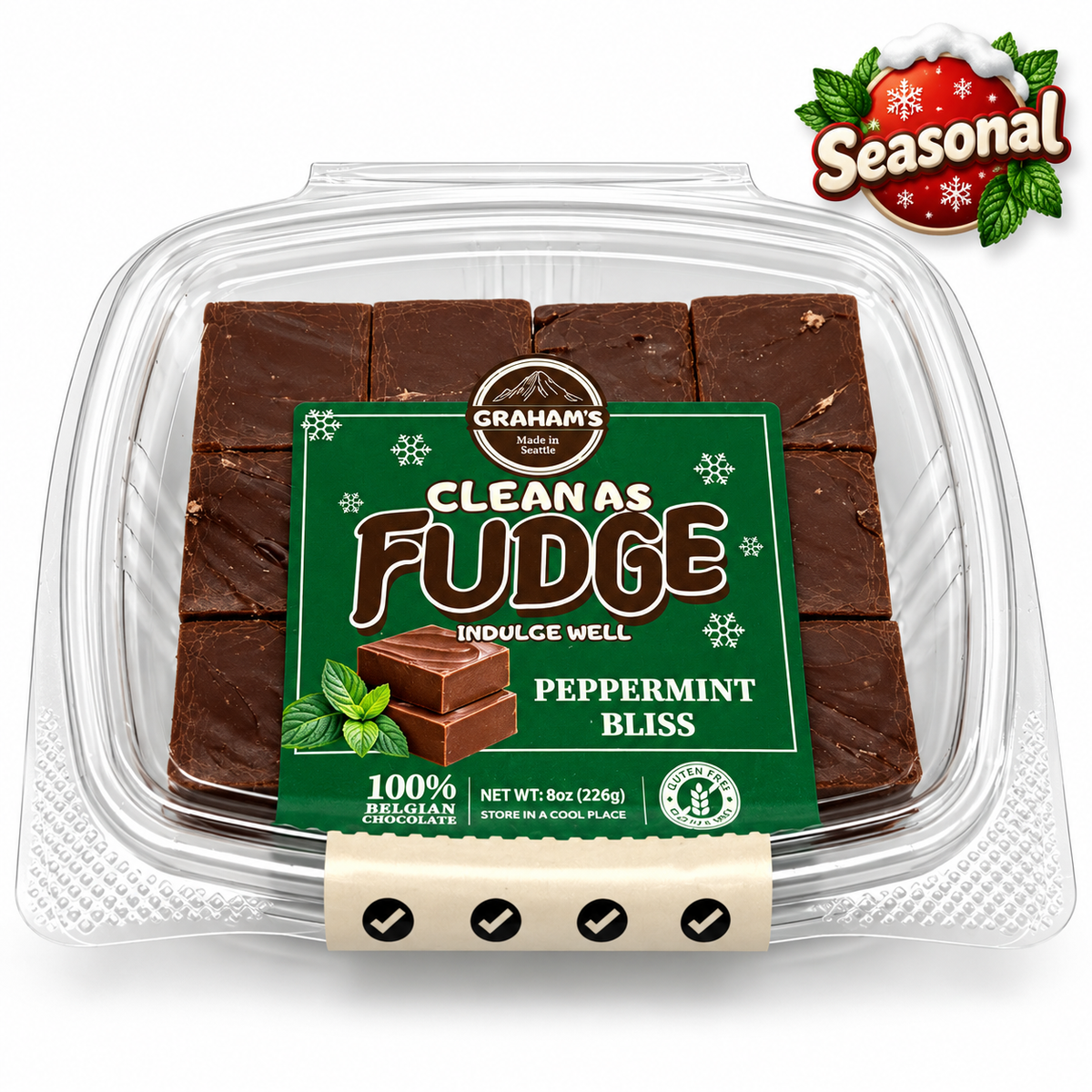 Peppermint Bliss Fudge