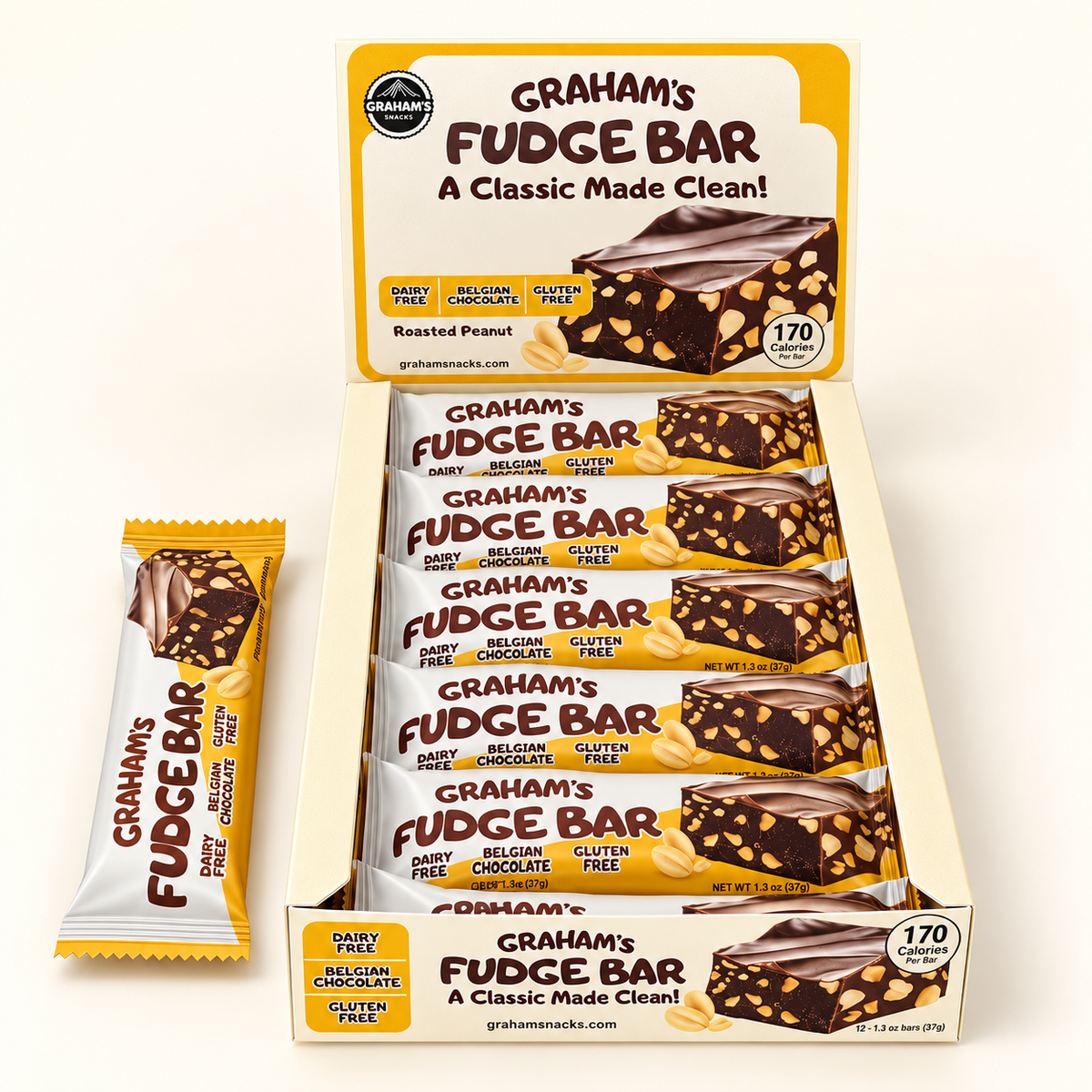 Roasted Peanut Case (12 Bars)