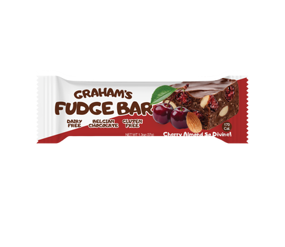 Cherry Almond Fudge Bar — Cherry Almond